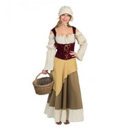 Funny Fashion Women's Farmer Costume 44-46 L - Costume