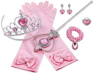 FunCo Big set of accessories for princess with crown 9in1 - Costume Accessory