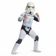 Funco Dětský kostým Star wars Stormtrooper se svaly a maskou 116-122 cm - Costume