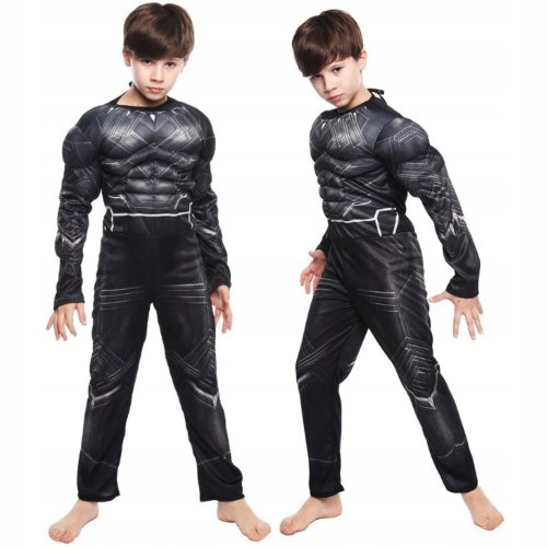 FunCo Muscular Black Panther size 122 - 134 - Costume - Main image