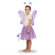 FunCo Dětský kostým Fialová víla 98-122 S/M - Costume