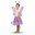 Children's Costume Purple Fairy 98-122 S/M