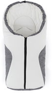 HappyBee Univerzální fusak Laski graphite/white - Fusak do autosedačky