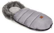 HappyBee Trinity winter pouch grey/grey - Stroller Footmuff