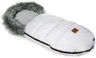 HappyBee Trinity winter sling white/grey - Stroller Footmuff