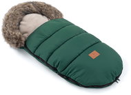 HappyBee Trinity winter sling emerald/latte - Stroller Footmuff