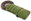 Winter sling Leny with fur green