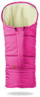 HappyBee Winter Mumi 3in1 fleece winter sling pink - Stroller Footmuff