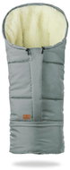 HappyBee Winter Mumi 3in1 fleece fleece gray - Stroller Footmuff