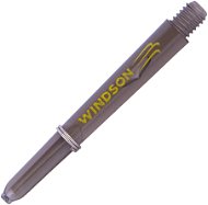 Násadky na šípky Windson Nylonová násadka krátka 42 mm čierna transparentná - Násadky na šipky