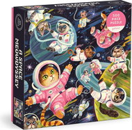 GALISON Square puzzle Space Cat Odyssey 500 pieces - Jigsaw Puzzle
