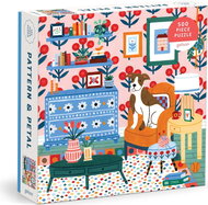 GALISON Square puzzle Pattern & flower 500 pieces - Jigsaw Puzzle