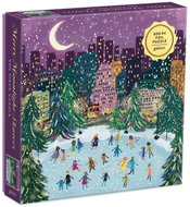 GALISON Metallic square puzzle Night skating 500 pieces - Jigsaw Puzzle
