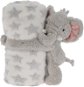 H&L Plyšová deka 75 × 100 cm s mazlíčkem, slon - Deka
