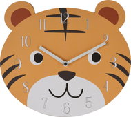 H&L Dětské nástěnné hodiny Forest, tygr - Wall Clock
