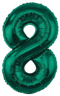 GoDan Inflatable balloon CELL '8' bottle green, foil 85 cm - Balloons