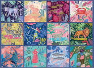 GIBSONS Zodiac Puzzle 1000 pieces - Jigsaw Puzzle