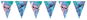 SMART BALLOONS Vlajky Stitch a Angel, 230 cm - Girlanda