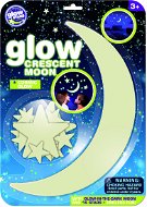 GlowStars Světélkující dekorace na zeď - Velký měsíc a hvězdy - Samolepicí dekorace