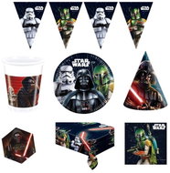 Godan birthday set, star wars, for 12 persons - Party Accessories