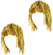GODAN Gold foil wig, 2 pcs - Wig