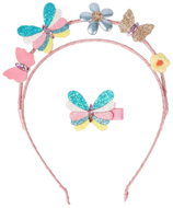 Great Pretenders Girl's headband and clip Butterflies - Headband