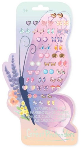 Great Pretenders Baby Butterfly Stick-on Earrings - Beauty Set - Main image