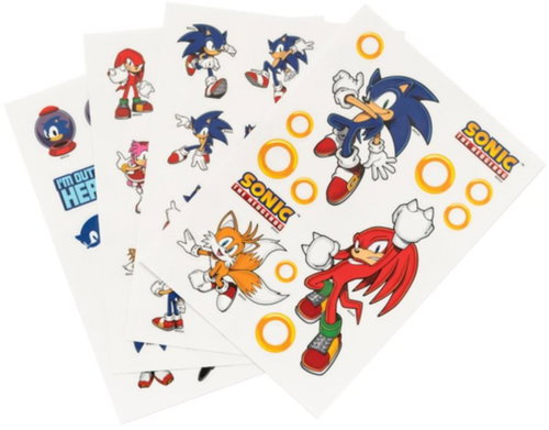 GRUPO ERIK Sonic: The Hedgehog - stickers for electronics - Sticker Set - Main image