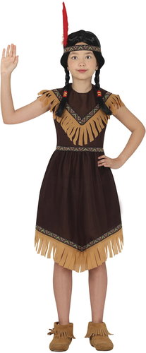 GUIRCA Children's Indian costume 10 - 12 years - Costume - Main image