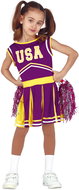 GUIRCA Cheerleader, 3-4 years - Costume