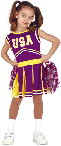 GUIRCA Cheerleader, 5-6 years old - Costume - Main image