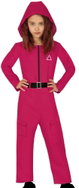 GUIRCA Squid game red, 10-12 years - Costume