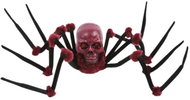 Guirca Halloween decoration - Spider with skull, movable, with sound and light - Party Accessories