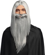 Boland Men's wizard wig with full beard - Wig