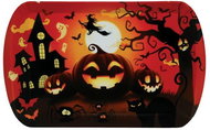Guirca Plastic tray spooky pumpkin Halloween 39 × 24 cm - Party Accessories