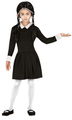 GUIRCA Dětský kostým wednesday - addamsova rodina - vel. 3-4 roky - halloween
