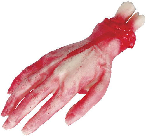 GUIRCA Bloody late× hand 25 cm - Decoration - Main image