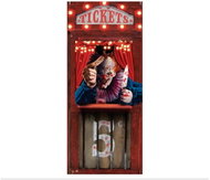 GUIRCA Door decoration Horror circus 80 × 180 cm - Decoration