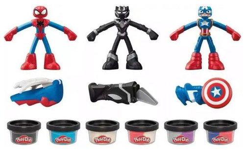 PlayDoh Marvel Hrdinové - Modelling Clay - Main image