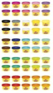 Hasbro Play-Doh Rainbow Colours 50pcs - Modelling Clay