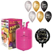 Helium Kingofbal Helium a sada balónků mix happy new year 7 ks silvestr - Helium