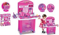 Play Kitchen G21 Superior children's kitchen with accessories pink - Dětská kuchyňka