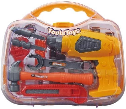 G21 Kids Tools with Drill in Case, Yellow-grey - Children's Tools - Main image
