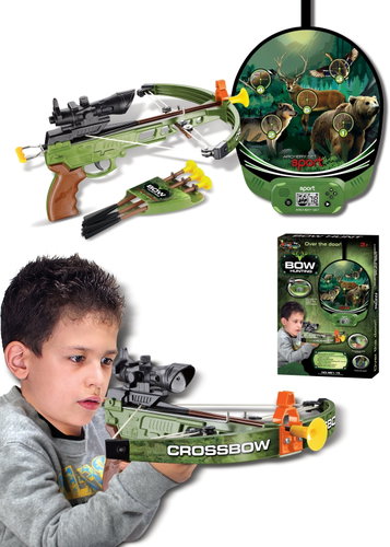G21 Pistol crossbow with target with animals electronic - Crossbow - Main image