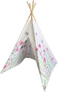 Tent for Children G21 Teepee Spring Meadow, Pink Flowers - Dětský stan