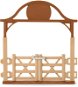 Schleich ló ketrec bejárati kapuval 42434 - Figura kiegészítő