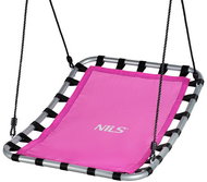 NC Nils Camp Rectangular stork's nest swing NC5045 pink - Swing