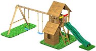 CUBS Honza 7 - Tower with Double Swing and House - Children's Playset