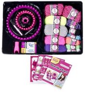 Knitting set of circular and coloured yarns - Creative Kit