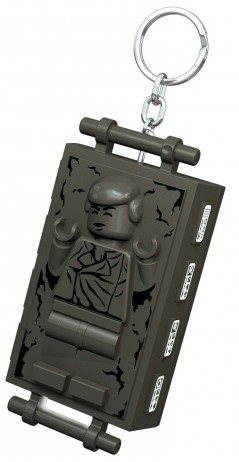 Han solo carbonite online keychain lego